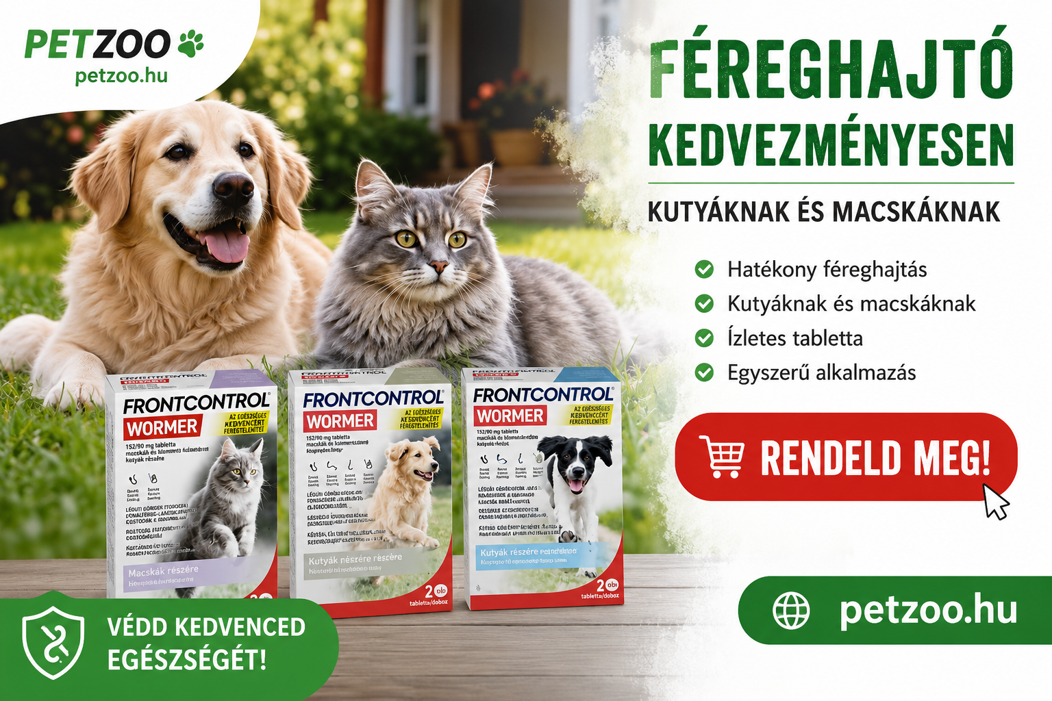 Állateledel webshop petzoo
