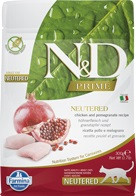 N&D Cat Prime csirke&gránátalma adult ivartalanított 300g