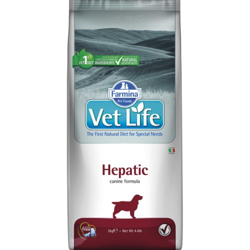 Vet Life Natural Diet Dog Hepatic 2kg