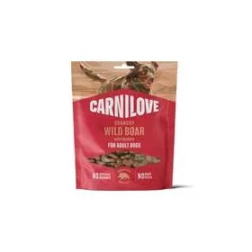   Carnilove Dog Crunchy Snack Wild Boar With Rosehips - Vaddisznó Csipkebogyóval 200g