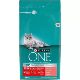 ONE Száraz Macska Sterilcat Lazac+Búza 1,5kg