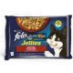 Felix Sensations Jellies Multipack Házias Válogatás Aszpikban 4x85g 