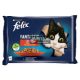 Felix Fantastic Multipack Marhával és Csirkével Aszpikban 4x85g