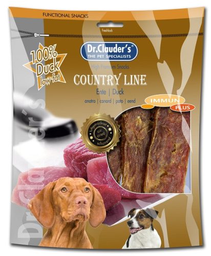 Dr.Clauders Dog Jutalomfalat Premium Country Line Snack Kacsa 170g