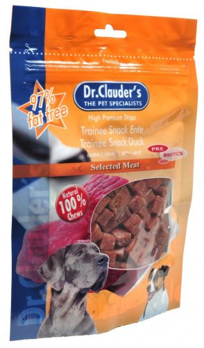 Dr.Clauders Dog Jutalomfalat Premium Kacsa Tréning 80g
