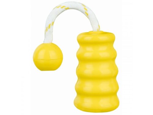 Trixie Játék Dog Activity Tömör Gumi Harang Kötéllel 9cm/22cm