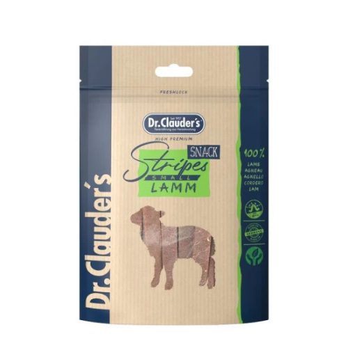 Dr.Clauders Dog Jutalomfalat Stripes Small Bárányhús csíkok 80g 