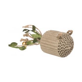   Trixie Játék macskának egér kartonból kender kötéllel 12cm 