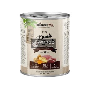   Chicopee konzerv Dog Adult Pure bárány, kacsa és burgonya 800g