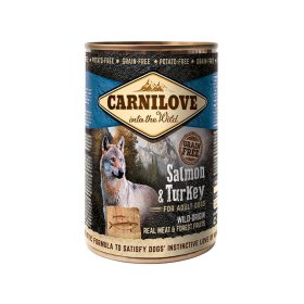   Carnilove Dog Konzerv Adult Salmon&Turkey - Lazac&Pulyka 400gr