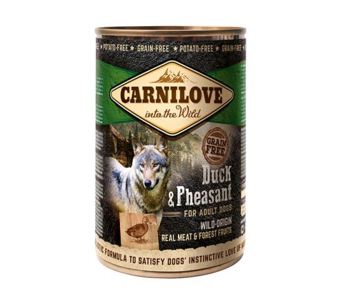 Carnilove Dog Konzerv Adult Duck&Pheasant - Kacsa&Fácán 400gr