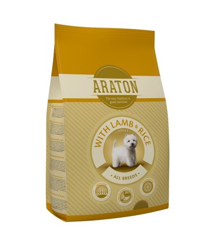 Araton Dog Adult Lamb&rice- Felnőtt kutyáknak- Bárány és Rizs 15kg