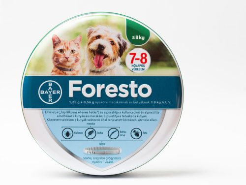 Foresto bolhanyakörv kicsi macska - kutya 8 kg-ig 38 cm