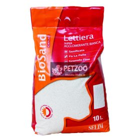   Biosand fehér, illatos, szuper csomósodó bentonit macskaalom 10l