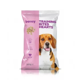 Boney Jutalomfalat Training Bites Hearts 200g