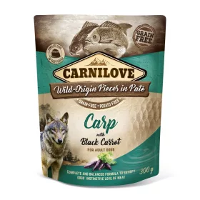   Carnilove Dog tasakos Paté Carp with Black Carrot - Ponty fekete répával 300g HU