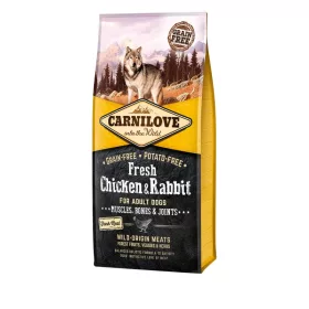   Carnilove Fresh Dog Adult Chicken&Rabbit - Felnőtt Szárazeledel - Csirke&Nyúl - Muscles, Bones&Joints 12kg