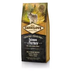   Carnilove Dog Adult Salmon&Turkey Large - Felnőtt Nagy testű Száraztáp -  Lazac és Pulyka 12kg