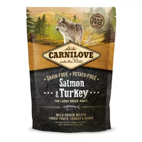   Carnilove Dog Adult Salmon&Turkey Large -Felnőtt Száraztáp - Nagy testű - Lazac&Pulyka 1,5kg