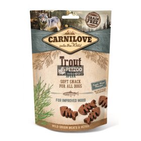CARNILOVE DOG SEMI MOIST SNACK PISZTRÁNG KAPORRAL 200G