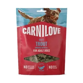 CARNILOVE DOG SEMI MOIST SNACK PISZTRÁNG KAPORRAL 200G