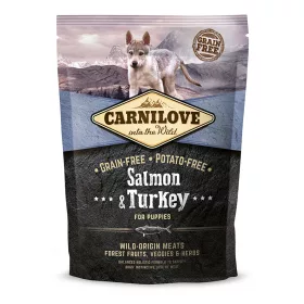   Carnilove Puppy Salmon&Turkey - Kölyök kutya Száraztáp - Lazac és Pulyka 1,5kg