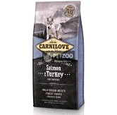 Carnilove Puppy Salmon&Turkey - Kölyök kutya Száraztáp - Lazac és Pulyka 1,5kg