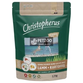   CHRISTOPHERUS DOG LIGHT GRAINFREE BÁRÁNY ÉS BURGONYA 1,5KG