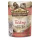 Carnilove Cat tasakos Turkey with Valerian - Pulyka macskagyökérrel mártásban 85g