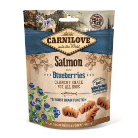  Carnilove Dog Crunchy Snack Salmon with blueberries - Lazac áfonyával 200g