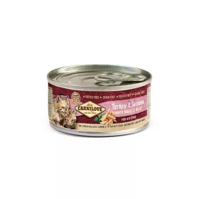 Carnilove Cat konzerv Kitten Pulyka&lazac 100g