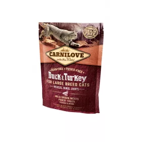   Carnilove Cat Adult Duck&Turkey Large - Kacsa&Pulyka – Muscles, Bones, Joints 400g