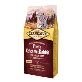   Carnilove Fresh Cat Adult Chicken&Rabbit - Csirke&Nyúl - Gourmand 6kg