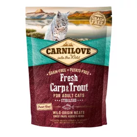   Carnilove Fresh Cat Adult Carp&Trout - Ponty&Pisztráng - Sterilised 400g
