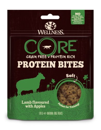 Wellness Core Dog Protein Bites Soft Jutalomfalat Bárány&Alma 170g