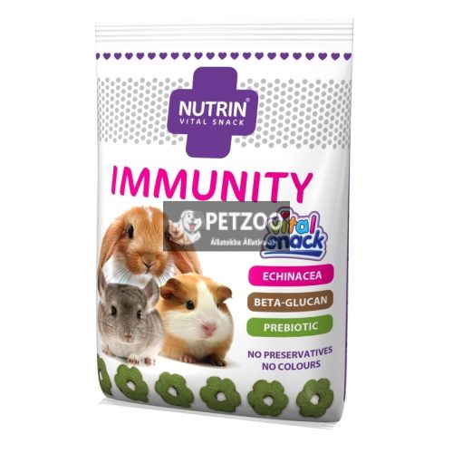 Nutrin Vital Snack- Immunity,Nyúl,T.Malac,Csincs., 100g