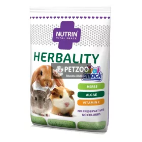 Nutrin Vital Snack- Herbality, Nyúl,T.Malac,Csincs.,100g