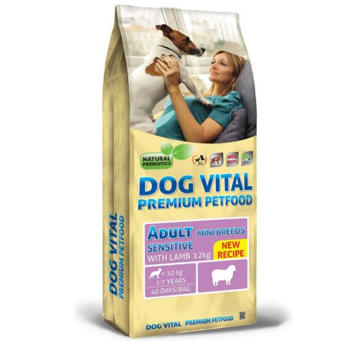 Dog Vital Adult Sensitive Lamb Mini 12kg
