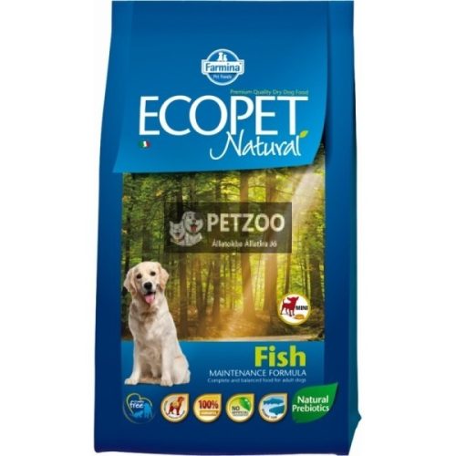 Ecopet Natural Adult Fish Mini 14kg
