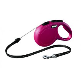 Flexi Új Classic Zsinór S 8m 12kg-ig piros