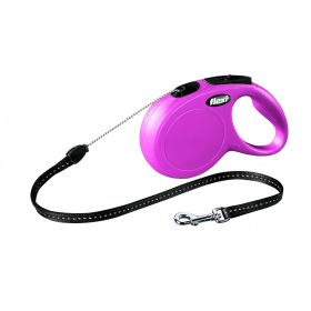 Flexi Új Classic Zsinór S 8m 12kg-ig pink