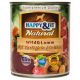 Happy&Fit Natural Dog Konzerv Vadhús&Bárány Burgonyával&Sáfrányolajjal 800g