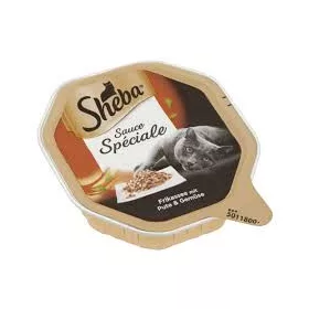 Sheba Alutálca  Pulykaragu Zöldség 85gr