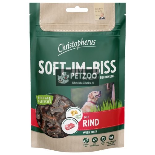 CHRISTOPHERUS DOG JUTALOMFALAT GRAIN FREE SOFT-IM-BISS MARHA 125G