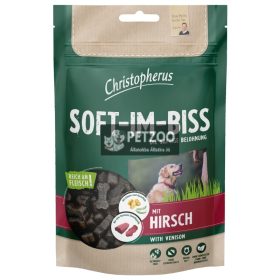   CHRISTOPHERUS DOG JUTALOMFALAT GRAIN FREE SOFT-IM-BISS SZARVAS 125G
