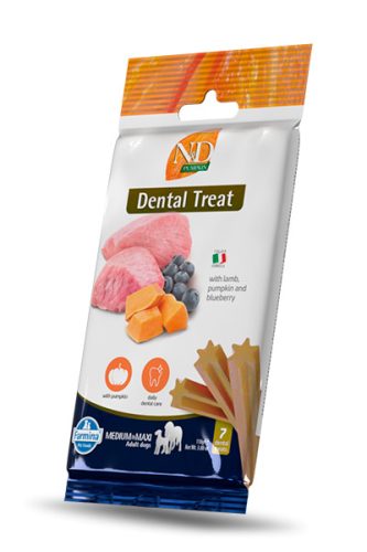 N&D Pumpkin Dog Jutalomfalat Lamb&blueberry Adult Med&max 110g