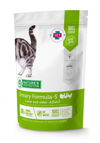 Natures Protection Cat Urinary Formula-S Poultry 400g
