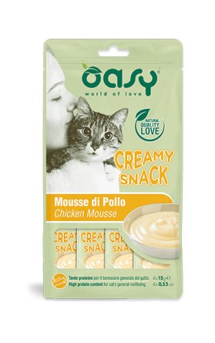 Oasy Cat Creamy Snack Chicken 4x15g