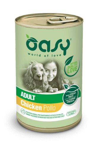 Oasy Dog Lifestage Adult paté Chicken All Breeds 400g