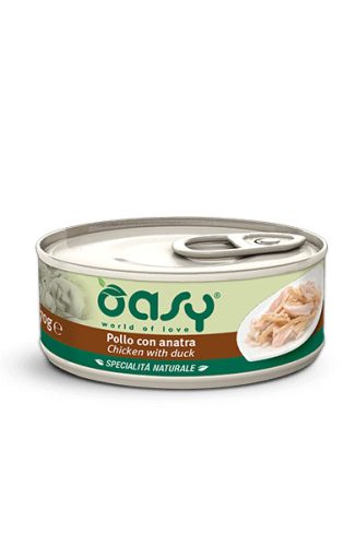 Oasy Cat Konzerv Natural Chicken&Duck 70g